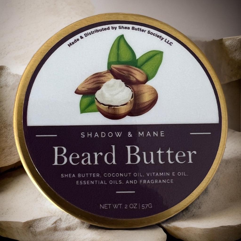Shadow & Mane Beard Butter - Black Excellence (2 oz)