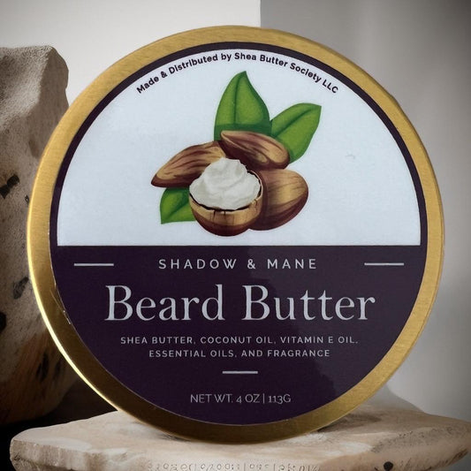 Shadow & Mane Beard Butter - Black Excellence (4 oz)